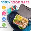 imageZulay Insulated Lunch Bag  Thermal Kids Lunch Bag With Spacious Compartment ampamp BuiltIn Handle  Portable Back To School Lunch Bag For Kids Boys ampamp Girls To Keep Food Fresh LadybugsShark Camouflage