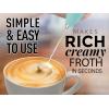imageZulay Kitchen Milk Frother Wand Drink Mixer with AA Duracell Batteries Durable Handheld Milk Frother Electric Whisk  EasyClean Milk Frother Wand ampamp Mini Blender  Electric Coffee Frother  BlackFresh Mint