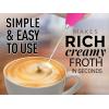 imageZulay Kitchen Milk Frother Wand Drink Mixer with AA Duracell Batteries Durable Handheld Milk Frother Electric Whisk  EasyClean Milk Frother Wand ampamp Mini Blender  Electric Coffee Frother  BlackDragon Fruit