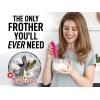 imageZulay Kitchen Milk Frother Wand Drink Mixer with AA Duracell Batteries Durable Handheld Milk Frother Electric Whisk  EasyClean Milk Frother Wand ampamp Mini Blender  Electric Coffee Frother  BlackDragon Fruit