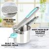 imageZulay Kitchen Premium Large 15oz Potato Ricer Heavy Duty Professional Stainless Steel Potato Masher and Ricer Kitchen Tool Press and Mash Kitchen Gadget  Metallic BlackTurquoise