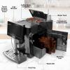 imageZulay Magia Fully Automatic Espresso Machine With Grinder  19 Customizable Coffee Options  AutoCleaning For Easy Maintenance  MilkFoam System For Latte Cappuccino Macchiato  OG BlackObsidian Black