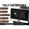imageZulay Magia Fully Automatic Espresso Machine With Grinder  19 Customizable Coffee Options  AutoCleaning For Easy Maintenance  MilkFoam System For Latte Cappuccino Macchiato  OG BlackMidnight Silver