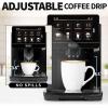imageZulay Magia Fully Automatic Espresso Machine With Grinder  19 Customizable Coffee Options  AutoCleaning For Easy Maintenance  MilkFoam System For Latte Cappuccino Macchiato  OG BlackObsidian Black