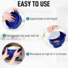 imageZulay Microwave Popcorn Popper  BPAFree Silicone Popcorn Popper Microwave Popcorn Bowl  Collapsible Microwave Popcorn Maker  Family Movie Night Supplies  BlackBold Blue