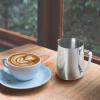 imageZulay Milk Frother Cup 350ml600ml950ml 12oz20oz32oz  Stainless Steel Frothing Pitcher with Latte Art Pen  LaserWelded Handle ampamp Precise Measurement Markings  12ozSilver
