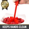 imageSimple Craft Meat Chopper  Premium Meat Masher Ground Beef Masher ampamp Hamburger Chopper Utensil  Perfect For Turkey Mashed Potato Baking Cooking ampamp More BlackRed