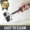 imageSimple Craft Meat Chopper  Premium Meat Masher Ground Beef Masher ampamp Hamburger Chopper Utensil  Perfect For Turkey Mashed Potato Baking Cooking ampamp More BlackBlack