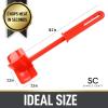imageSimple Craft Meat Chopper  Premium Meat Masher Ground Beef Masher ampamp Hamburger Chopper Utensil  Perfect For Turkey Mashed Potato Baking Cooking ampamp More BlackRed