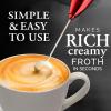 imageZulay Executive Series Ultra Premium Gift Milk Frother For Coffee with Deluxe Radiant Finish  Coffee Frother Handheld Foam Maker  Electric Milk Frother Handheld For Lattes Premium UV Red