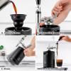 imageZulay Nitro Cold Brew Coffee Maker  Gift for Coffee Lovers  Large 64 oz Home Keg  Nitro Cold Brew Keg with Creamer Faucet  Nitro Cold Brew Coffee Maker for Home  Collapsible Funnel ampamp Drip Mat
