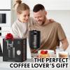 imageZulay Nitro Cold Brew Coffee Maker  Gift for Coffee Lovers  Large 64 oz Home Keg  Nitro Cold Brew Keg with Creamer Faucet  Nitro Cold Brew Coffee Maker for Home  Collapsible Funnel ampamp Drip Mat