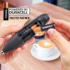 imageZulay Powerful Milk Frother 4 Duracell Batteries Included  Handheld Milk Frother Wand Drink Mixer for Coffee  Powerful Milk Foamer for Cappuccino Frappe Matcha ampamp Coffee Creamer  Black