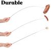 imageZulay Sturdy Marshmallow Sticks for Fire Pit Extra Long  Great Smores Sticks Smores Kit for Fire Pit  Marshmallow Roasting Skewers  Hot Dog Fork Bonfire Glamping Camping Accessory 32quot Value 10 Pack5 Pack