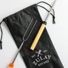 imageZulay Sturdy Marshmallow Sticks for Fire Pit Extra Long  Great Smores Sticks Smores Kit for Fire Pit  Marshmallow Roasting Skewers  Hot Dog Fork Bonfire Glamping Camping Accessory 32quot Value 10 Pack4 Pack