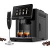 imageZulay Original Milk Frother ampamp Magia Super Automatic Coffee Espresso Machine  Frother Handheld Foam Maker for Lattes  Espresso Coffee Maker With Easy To Use 7 Touch Screen  Drink Mixer for Coffee