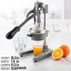 imageZulay Kitchen CastIron Orange Juice Squeezer  HeavyDuty EasytoClean Professional Citrus Juicer  Durable Stainless Steel Lemon Squeezer  Sturdy Manual Citrus Press ampamp Orange Squeezer PinkGray