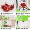 imageZulay Kitchen CastIron Orange Juice Squeezer  HeavyDuty EasytoClean Professional Citrus Juicer  Durable Stainless Steel Lemon Squeezer  Sturdy Manual Citrus Press ampamp Orange Squeezer PinkLight Green