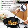 imageZulay 4pcs Silicone Spatula Set  Heat Resistant Silicone Tools for Cooking Baking ampamp Mixing  One Piece Design Spatulas for NonStick Cookware  Durable Stainless Steel Core Purple125 Inch