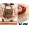 imageZulay Set of 4 Silicone Baking Mat  Macaron Silicone Baking Mats With Preprinted Template Design  Non Stick ampamp Reusable Silicone Baking Sheet  2 Half Size  2 Quarter Size RedDark Gray