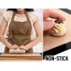 imageZulay Set of 4 Silicone Baking Mat  Macaron Silicone Baking Mats With Preprinted Template Design  Non Stick ampamp Reusable Silicone Baking Sheet  2 Half Size  2 Quarter Size RedBlack