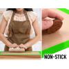 imageZulay Set of 4 Silicone Baking Mat  Macaron Silicone Baking Mats With Preprinted Template Design  Non Stick ampamp Reusable Silicone Baking Sheet  2 Half Size  2 Quarter Size RedGreen