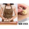 imageZulay Set of 4 Silicone Baking Mat  Macaron Silicone Baking Mats With Preprinted Template Design  Non Stick ampamp Reusable Silicone Baking Sheet  2 Half Size  2 Quarter Size RedDark Gray