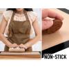 imageZulay Set of 4 Silicone Baking Mat  Macaron Silicone Baking Mats With Preprinted Template Design  Non Stick ampamp Reusable Silicone Baking Sheet  2 Half Size  2 Quarter Size RedBlack