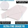 imageZulay Grade 90 Cheesecloth  Unbleached ampamp Reusable Ultra Fine Cheese Cloths  Pure Cotton Food Grade Cloths For Cooking Straining Basting Making Cheese Decoration and More 2 Yard3 yard