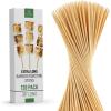 imageZulay 100 Pack Bamboo Wooden Skewers  175quot Marshmallow Roasting Sticks ampamp Barbeque Skewers For Campfire  Authentic Bamboo Sticks ampamp Smores Sticks For Grilling Hotdogs Kabobs BBQ ampamp More30 Inch