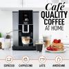 imageZulay Kitchen Automatic Espresso Machine with Grinder ampamp Milk Frother  Fully Automatic Coffee Machine with Touch Screen 4 Customizable Recipes  Coffee Maker with Grinder Built In