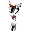 imageZulay Kitchen Classic Stovetop Espresso Maker for Great Flavored Strong Espresso Classic Italian Style 3 Espresso Cup Moka Pot Makes Delicious Coffee Easy to Operate ampamp Quick Cleanup PotPolished Silver