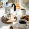 imageZulay Kitchen Classic Stovetop Espresso Maker for Great Flavored Strong Espresso Classic Italian Style 3 Espresso Cup Moka Pot Makes Delicious Coffee Easy to Operate ampamp Quick Cleanup PotShiny Silver