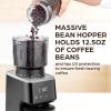 imageZulay Kitchen Espresso Grinder  Burr Coffee Grinder Electric  Espresso Bean Grinder ampamp Coffee Bean Grinder  Commercial Coffee Grinder Espresso  Burr Grinder Espresso Coffee Grinder  RedBlackSilver