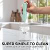 imageZulay Kitchen Powerful Milk Frother Wand  Mini Milk Frother Handheld Stainless Steel  Battery Operated Drink Mixer for Coffee Lattes Cappuccino Matcha  Froth Mate Milk Frother Gift  WhiteFresh Mint