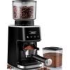 imageZulay Kitchen Espresso Grinder  Burr Coffee Grinder Electric  Espresso Bean Grinder ampamp Coffee Bean Grinder  Commercial Coffee Grinder Espresso  Burr Grinder Espresso Coffee Grinder  RedBlackSilver