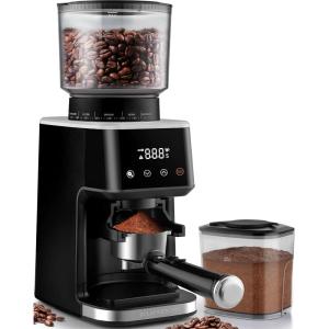 imageZulay Kitchen Espresso Grinder  Burr Coffee Grinder Electric  Espresso Bean Grinder ampamp Coffee Bean Grinder  Commercial Coffee Grinder Espresso  Burr Grinder Espresso Coffee Grinder  RedBlackSilver
