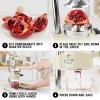 imageZulay Kitchen CastIron Orange Juice Squeezer  HeavyDuty EasytoClean Professional Citrus Juicer  Durable Stainless Steel Lemon Squeezer  Sturdy Manual Citrus Press ampamp Orange Squeezer CreamCream