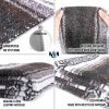 imageHydration Nation Authentic Large Handwoven Mexican Striped Throw Blanket  Soft Durable EcoFriendly  70quotx50quot  AzureBrown