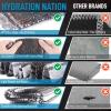 imageHydration Nation Authentic Large Handwoven Mexican Striped Throw Blanket  Soft Durable EcoFriendly  70quotx50quot  AzureBrown