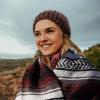 imageHydration Nation Authentic Large Handwoven Mexican Striped Throw Blanket  Soft Durable EcoFriendly  70quotx50quot  AzureCherry