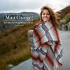 imageHydration Nation Authentic Large Handwoven Mexican Striped Throw Blanket  Soft Durable EcoFriendly  70quotx50quot  AzureMint Orange