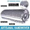imageHydration Nation Authentic Large Handwoven Mexican Striped Throw Blanket  Soft Durable EcoFriendly  70quotx50quot  AzureOxford