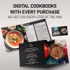 imageZulay Kitchen 6 Quart Enameled Cast Iron Dutch Oven with Lid  Premium Durability ampamp Oven Safe up to 500F  Heavy Duty Cookware Perfect for Bread Baking Stews Braising ampamp Roasting  RedFire Opal
