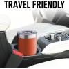 imageZulay 12 oz Insulated Coffee Mug with Lid  Stainless Steel Camping Mug Tumbler with Handle  Double Wall Vacuum Duracoated Insulated Mug For Travel Camping Office Outdoor SilverOrange