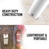 imageZulay 12 oz Insulated Coffee Mug with Lid  Stainless Steel Camping Mug Tumbler with Handle  Double Wall Vacuum Duracoated Insulated Mug For Travel Camping Office Outdoor SilverWhite