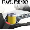imageZulay 12 oz Insulated Coffee Mug with Lid  Stainless Steel Camping Mug Tumbler with Handle  Double Wall Vacuum Duracoated Insulated Mug For Travel Camping Office Outdoor SilverYellow
