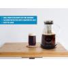 imageZulay Kitchen 1 Gallon Cold Brew Coffee Maker  Large Iced Tea ampamp Cold Brew Pitcher with ExtraThick Glass ampamp Stainless Steel Infuser  Cold Brew Coffee Maker with Airtight Lid ampamp Spout SilverSilver