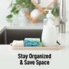 imageZulay Kitchen 9x35 Silicone Sponge Holder for Kitchen Sink  Flexible Multipurpose Soap Tray  Sink Organizer for Kitchen Bathroom Makeup Trinkets ampamp More GrayIvory