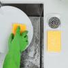 imageZulay Kitchen 9x35 Silicone Sponge Holder for Kitchen Sink  Flexible Multipurpose Soap Tray  Sink Organizer for Kitchen Bathroom Makeup Trinkets ampamp More GrayWhite